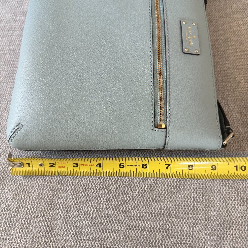 πβ¨ Kate Spade New York Leather Crossbody Bag β Mint / Seafoam Green β¨π NWOT - Picture 7 of 8